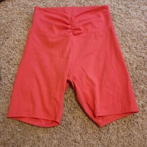 Danskin coral bike shorts, Size S